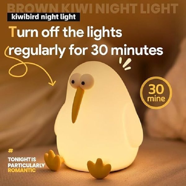 kiwi bird silicone sleep lamp