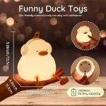 music duck silicone night light