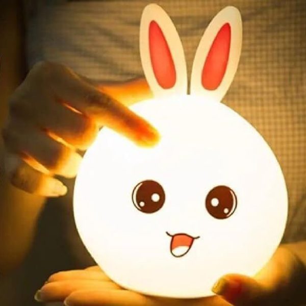 rabbit silicone light lamp