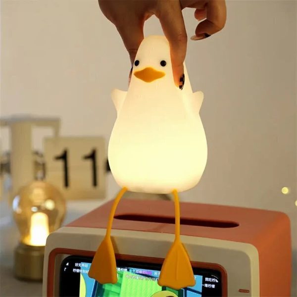 sitting duck silicon light lamp