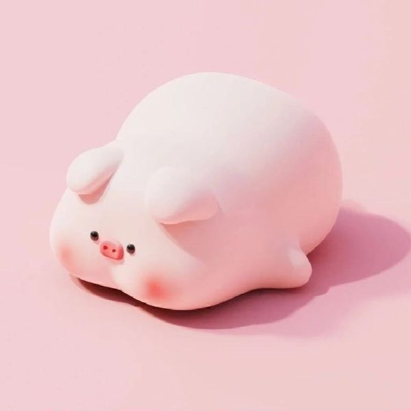 soft pig sleep lamp