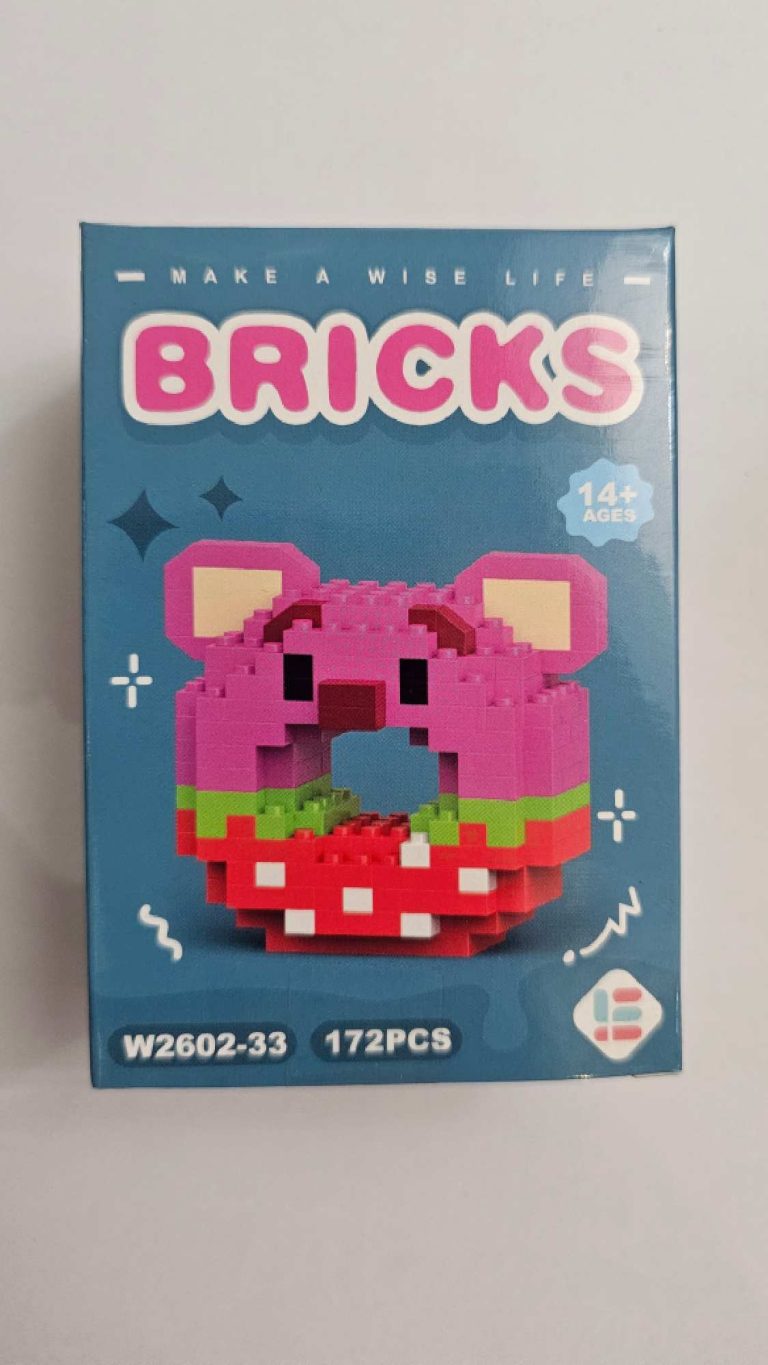 Lego Minifigure Donut Model Lots-o'-Huggin' Bear