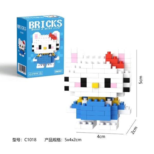 Lego Minifigure Hello Kitty Model