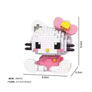 Lego Minifigure Hello Kitty Model