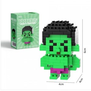 مینی فیگور لگویی هالک 150 قطعه از برند Bricks - فروشگاه Moochichi