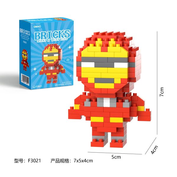 مینی فیگور لگویی آیرون‌من 150 قطعه از برند Bricks - فروشگاه Moochichi